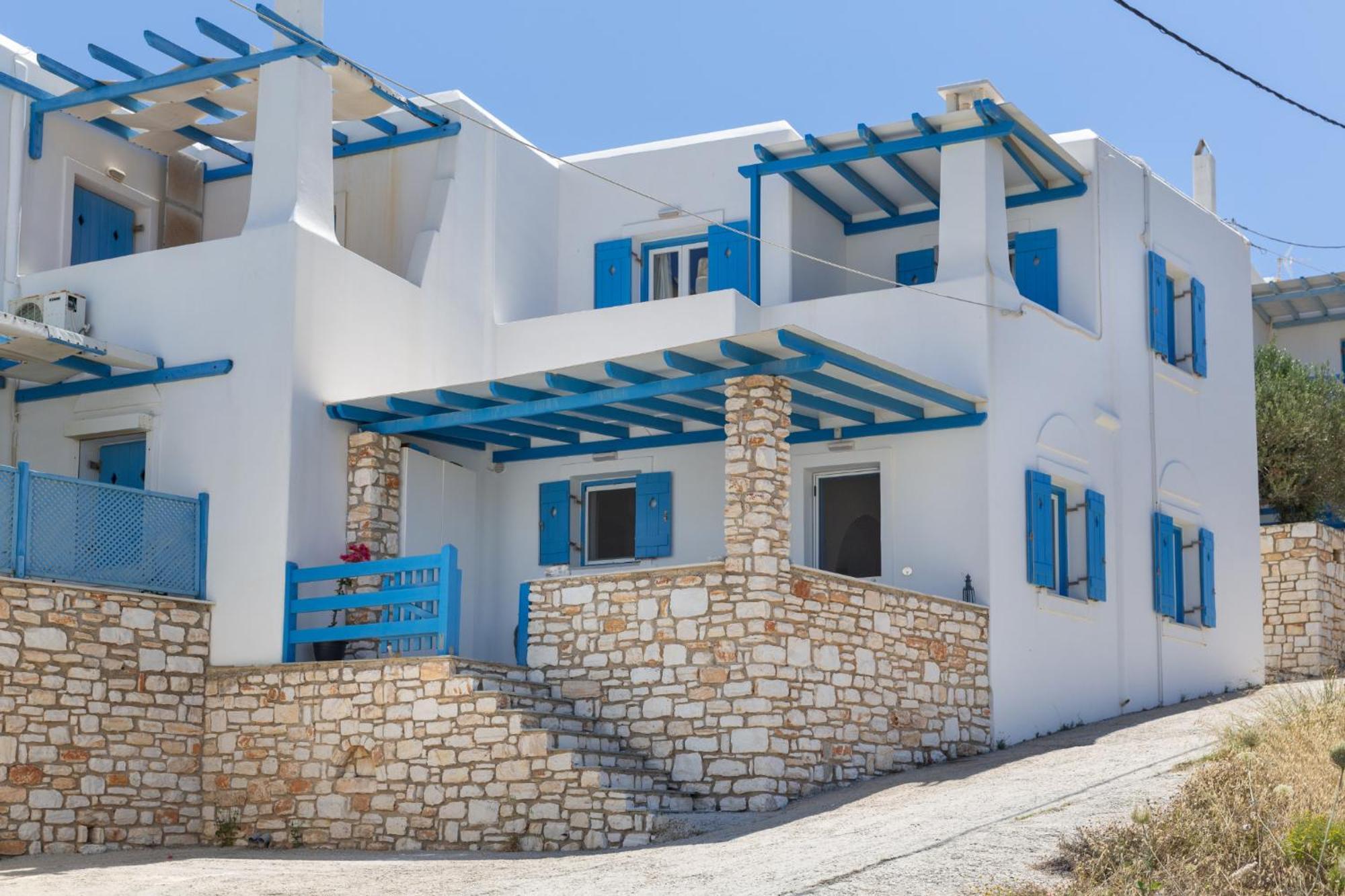 Cycladic Luxurious Maisonette Náousa Exterior photo
